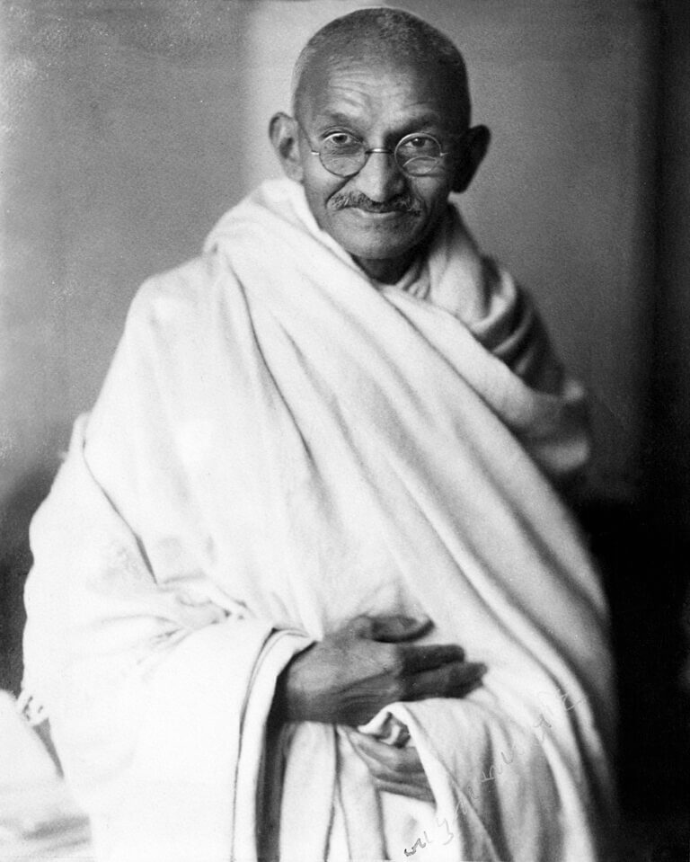Mahatma Gandhi savasana meditation quotes