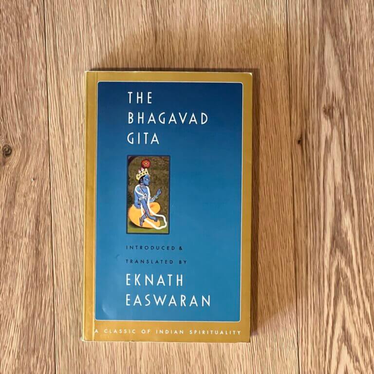 image of The Bhagavad Gita best book for yoga teachers