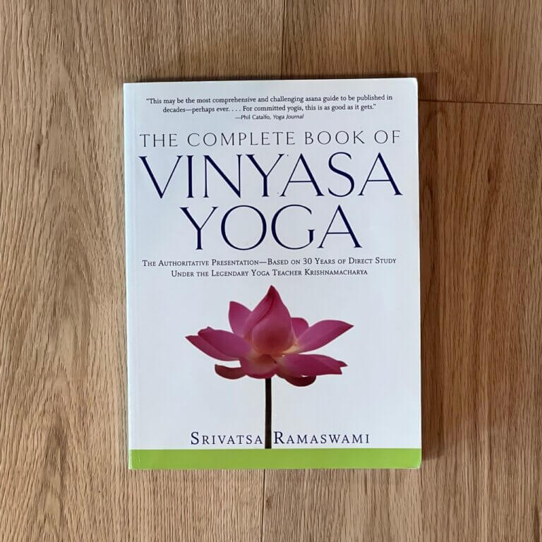 image of the The Complete Book of Vinyasa Yoga. best books for yoga teachers