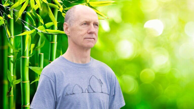 Bernie Clark teaching Yin Yoga teacher training