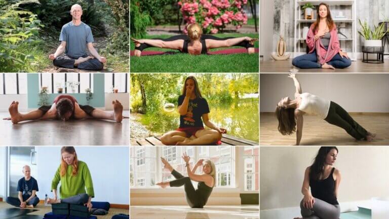 Asana at Home online yoga teaching team